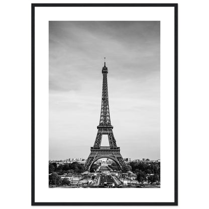 Paris Black and White Wall Art - Luxury Art Canvas