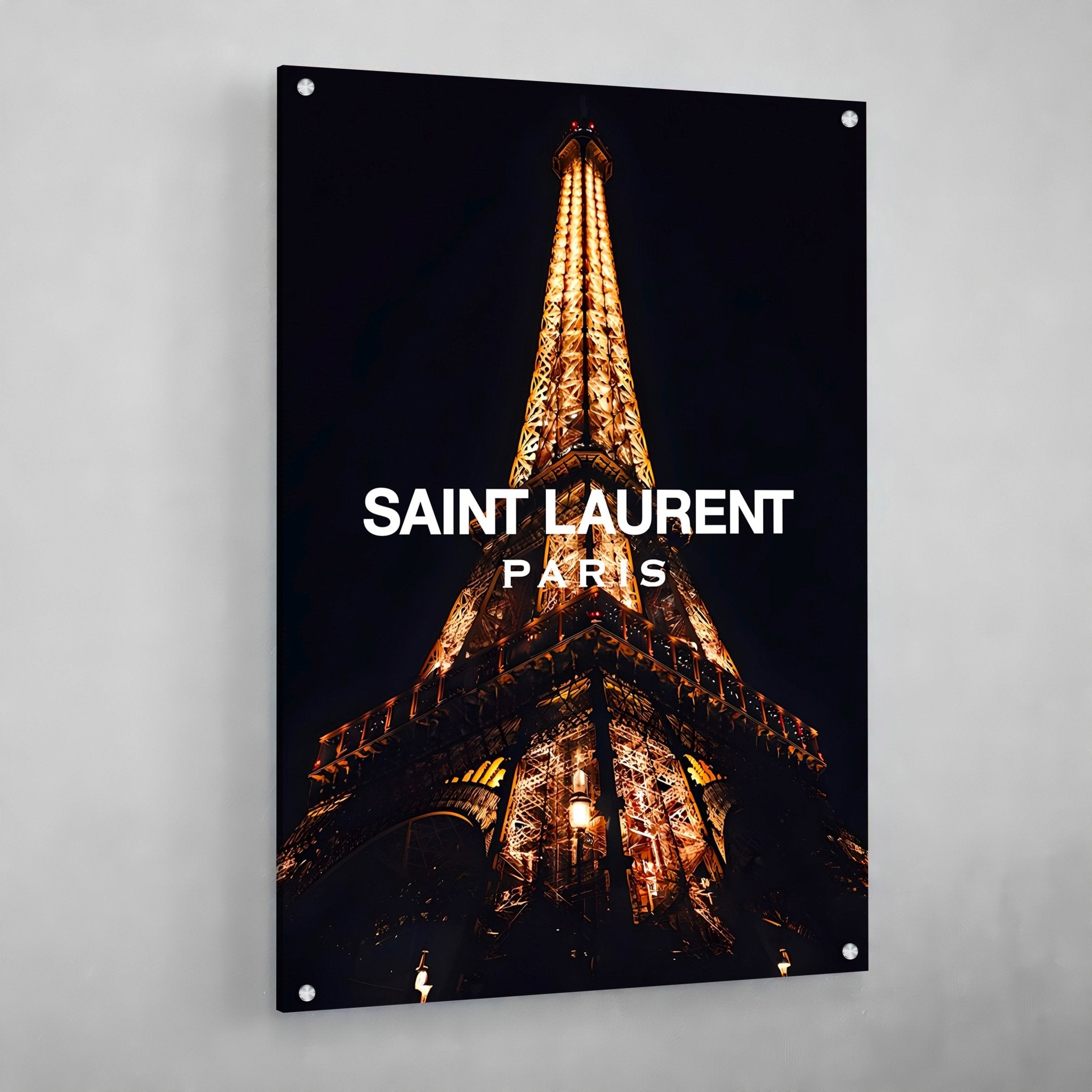 Paris Saint Laurent Wall Art - Luxury Art Canvas