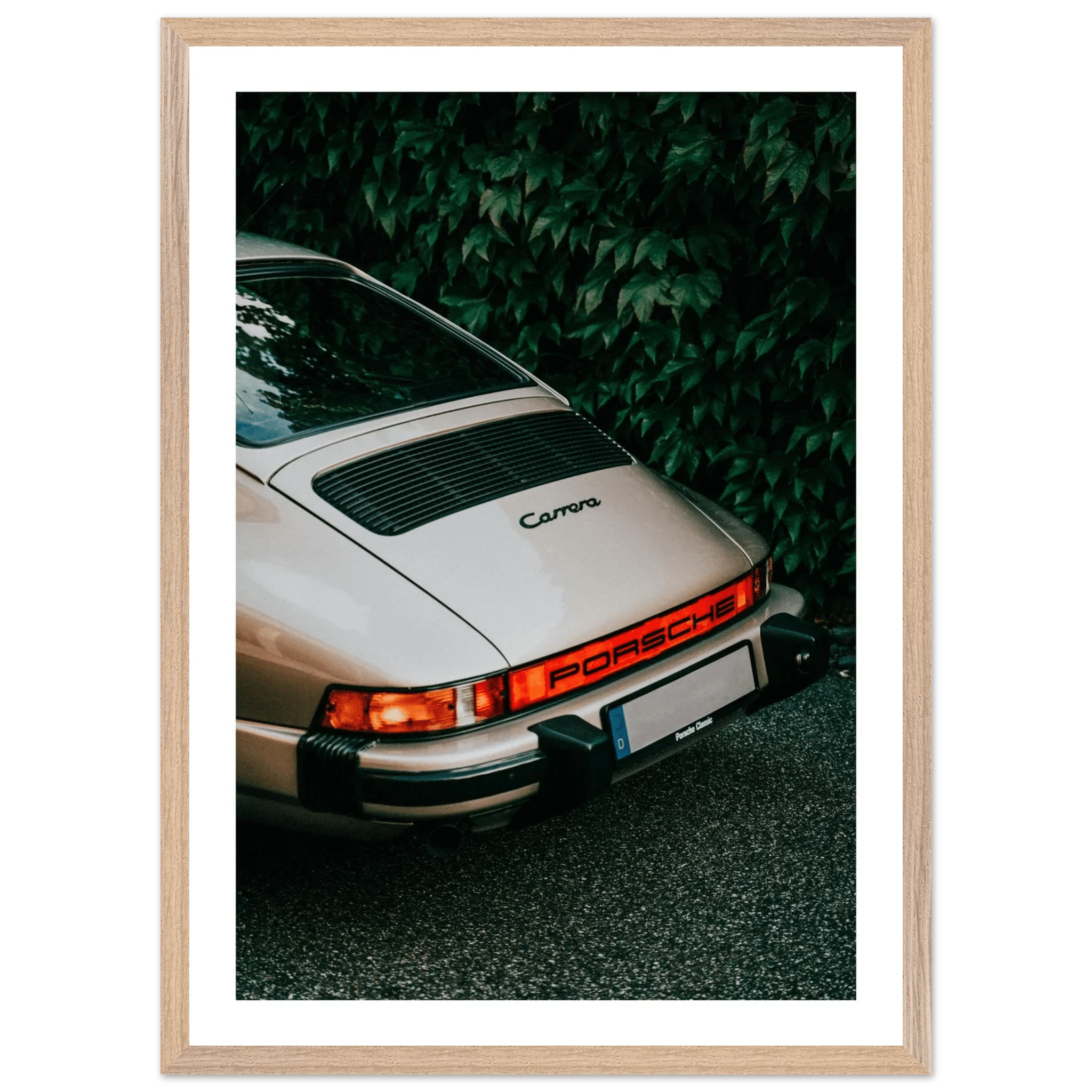 Photography Porsche Carrera Wall Art - Luxury Art Canvas