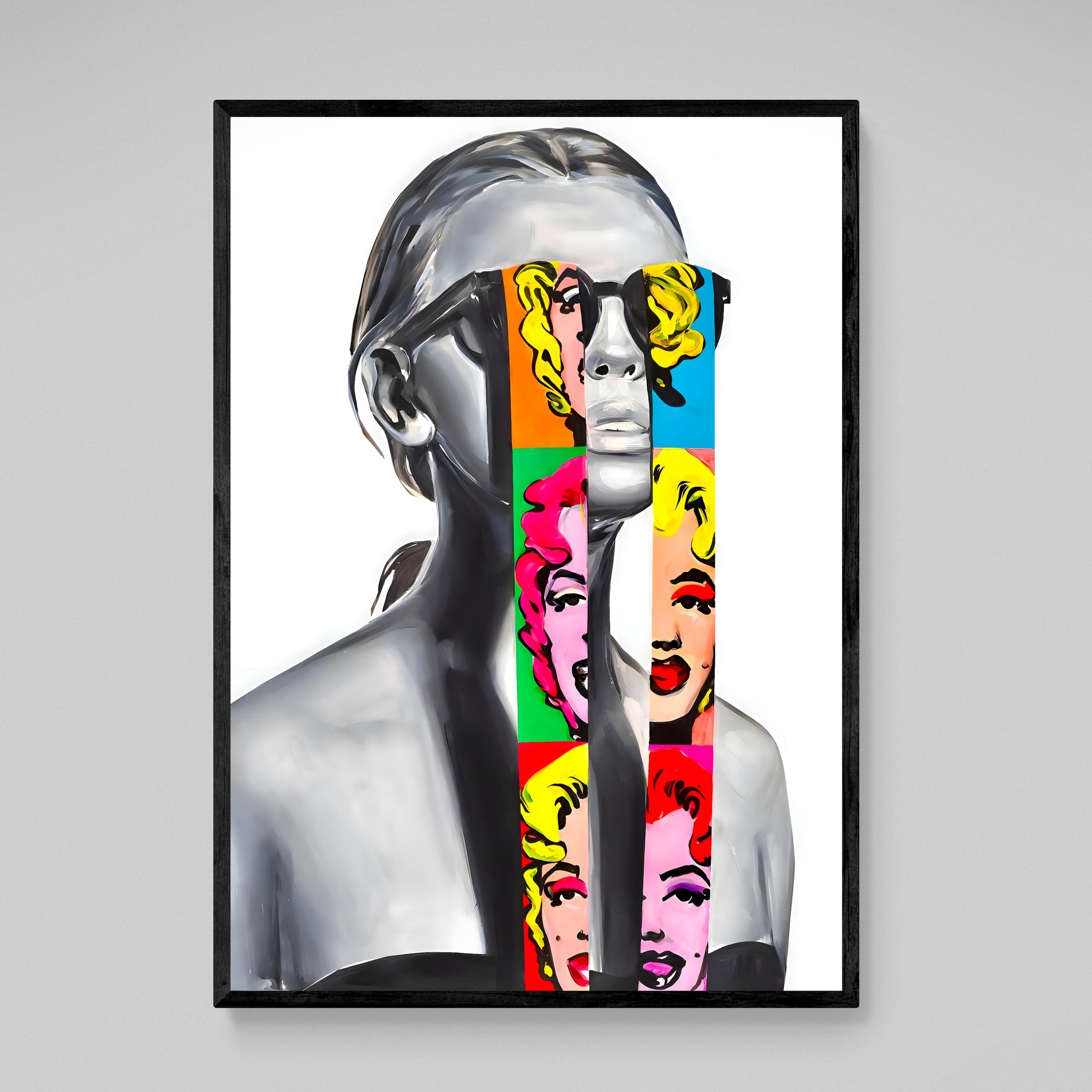 Pop Art Andy Warhol Wall Art - Luxury Art Canvas