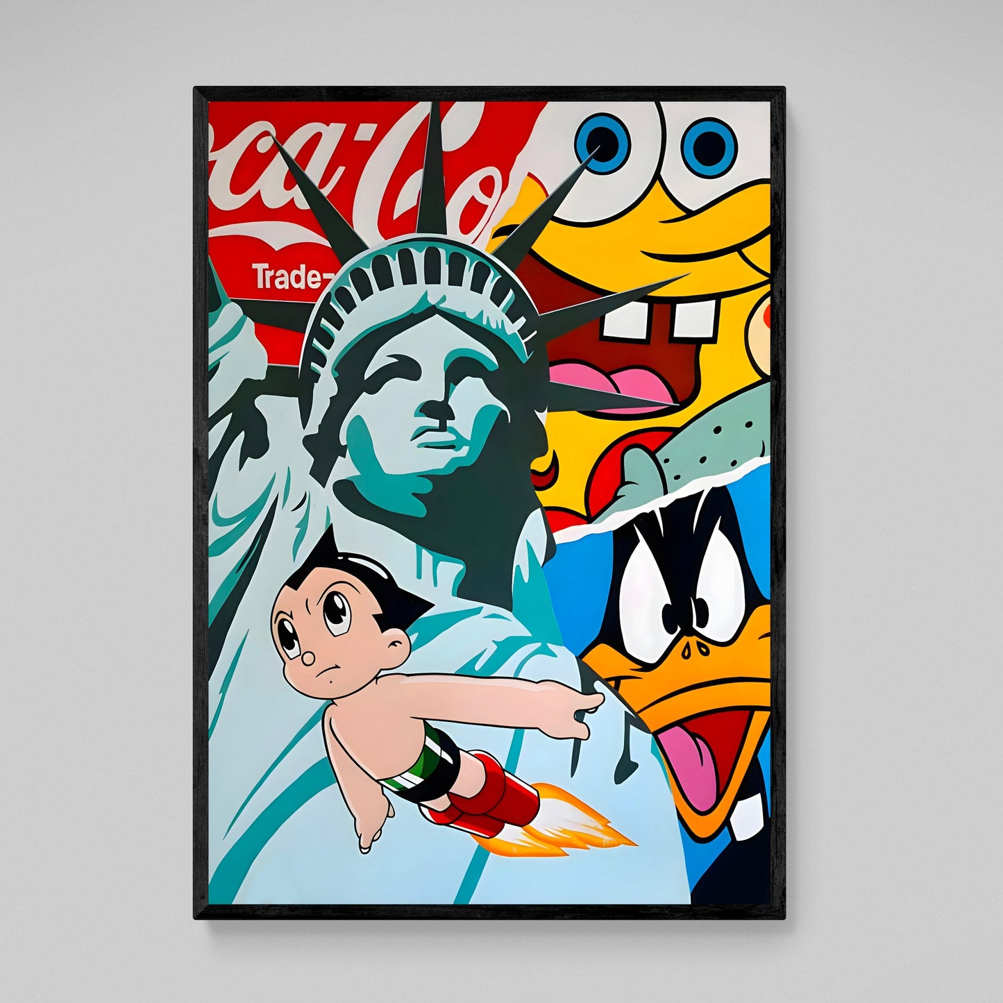 Pop Culture Wall Art - Luxury Art Canvas