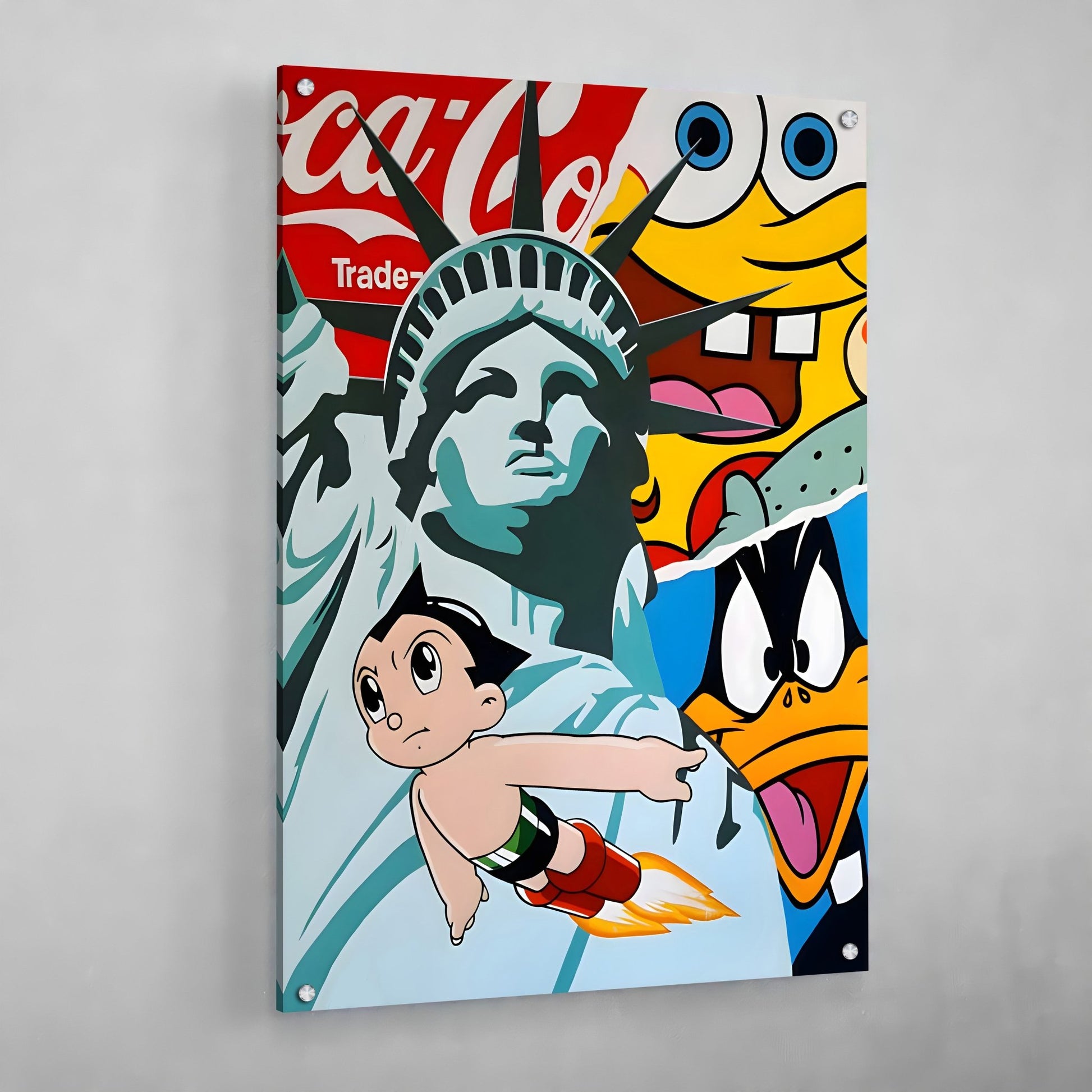 Pop Culture Wall Art - Luxury Art Canvas