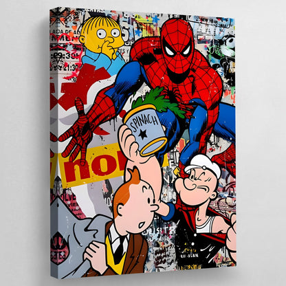 Pop Culture Wall Decor - Luxury Art Canvas