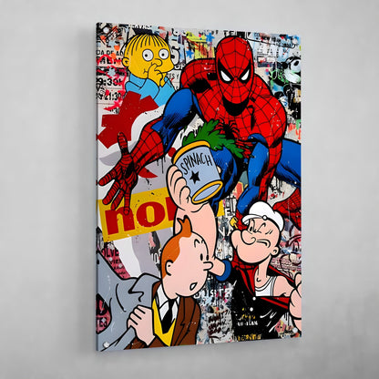 Pop Culture Wall Decor - Luxury Art Canvas