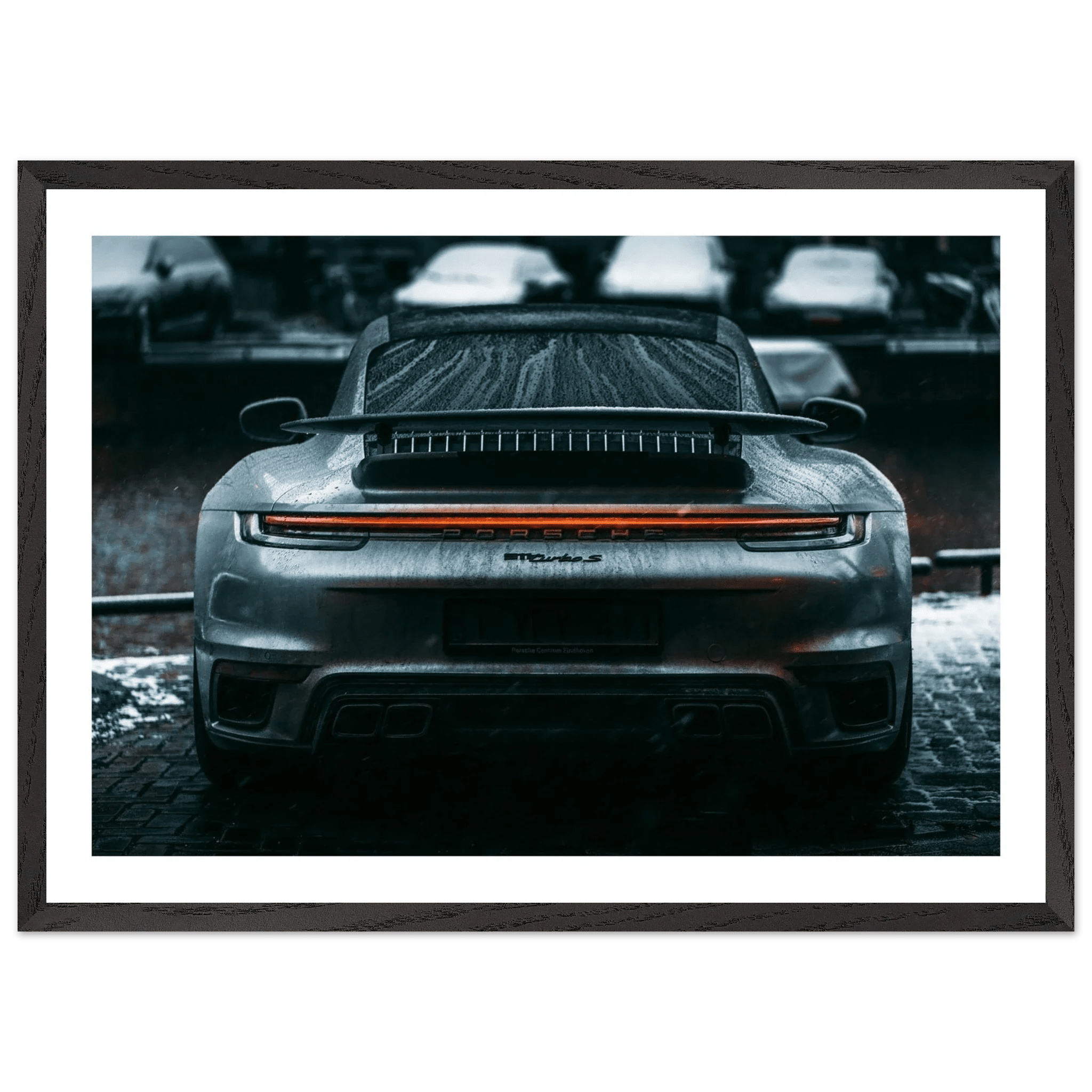 Porsche 911 Turbo S Photography Wall Art - Luxury Art Canvas