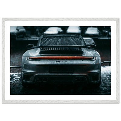 Porsche 911 Turbo S Photography Wall Art - Luxury Art Canvas