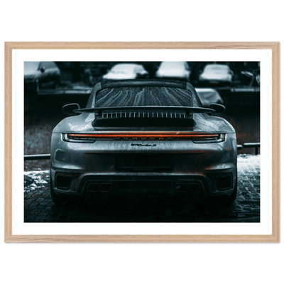 Porsche 911 Turbo S Photography Wall Art - Luxury Art Canvas