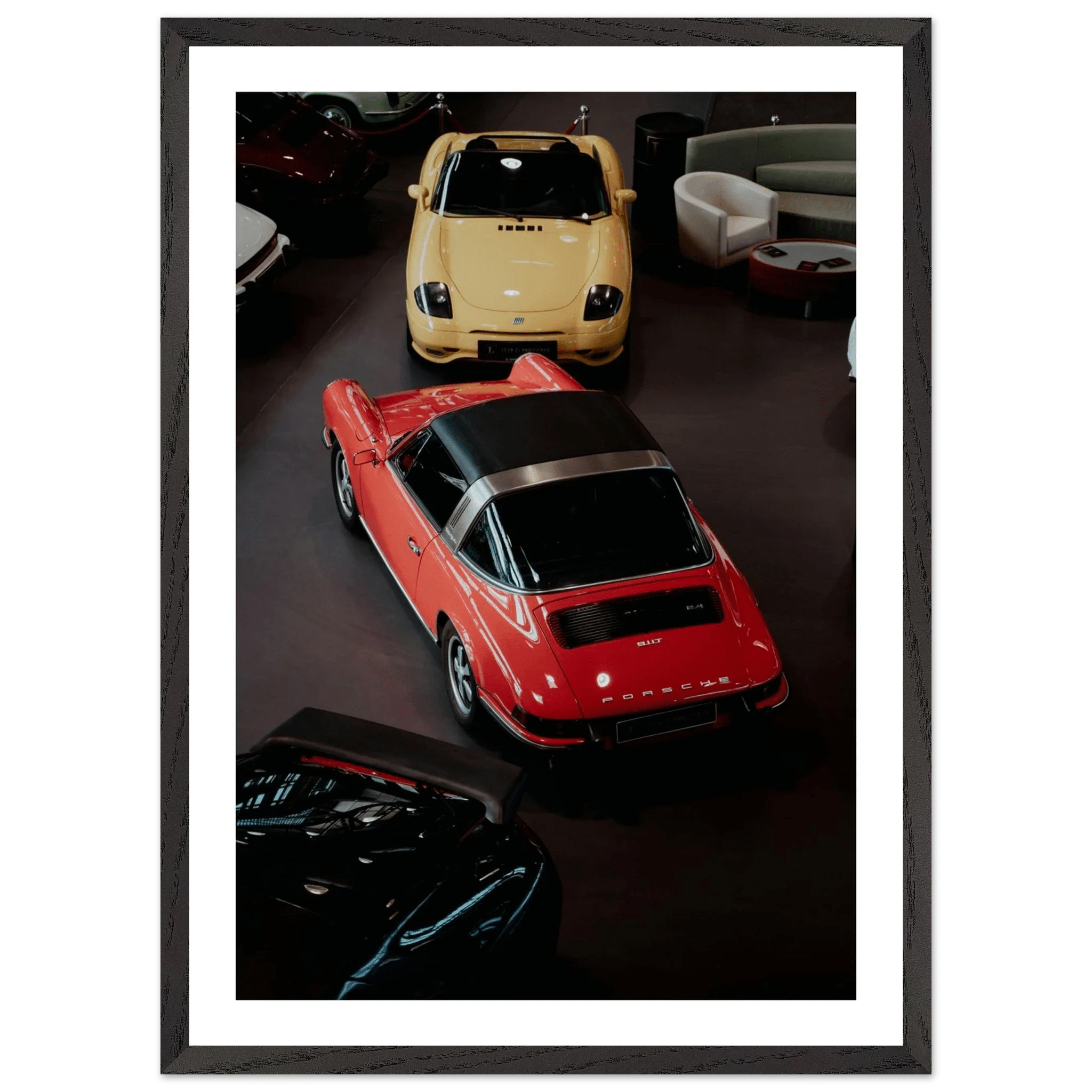 Porsche Collection Photography Wall Art - Luxury Art Canvas