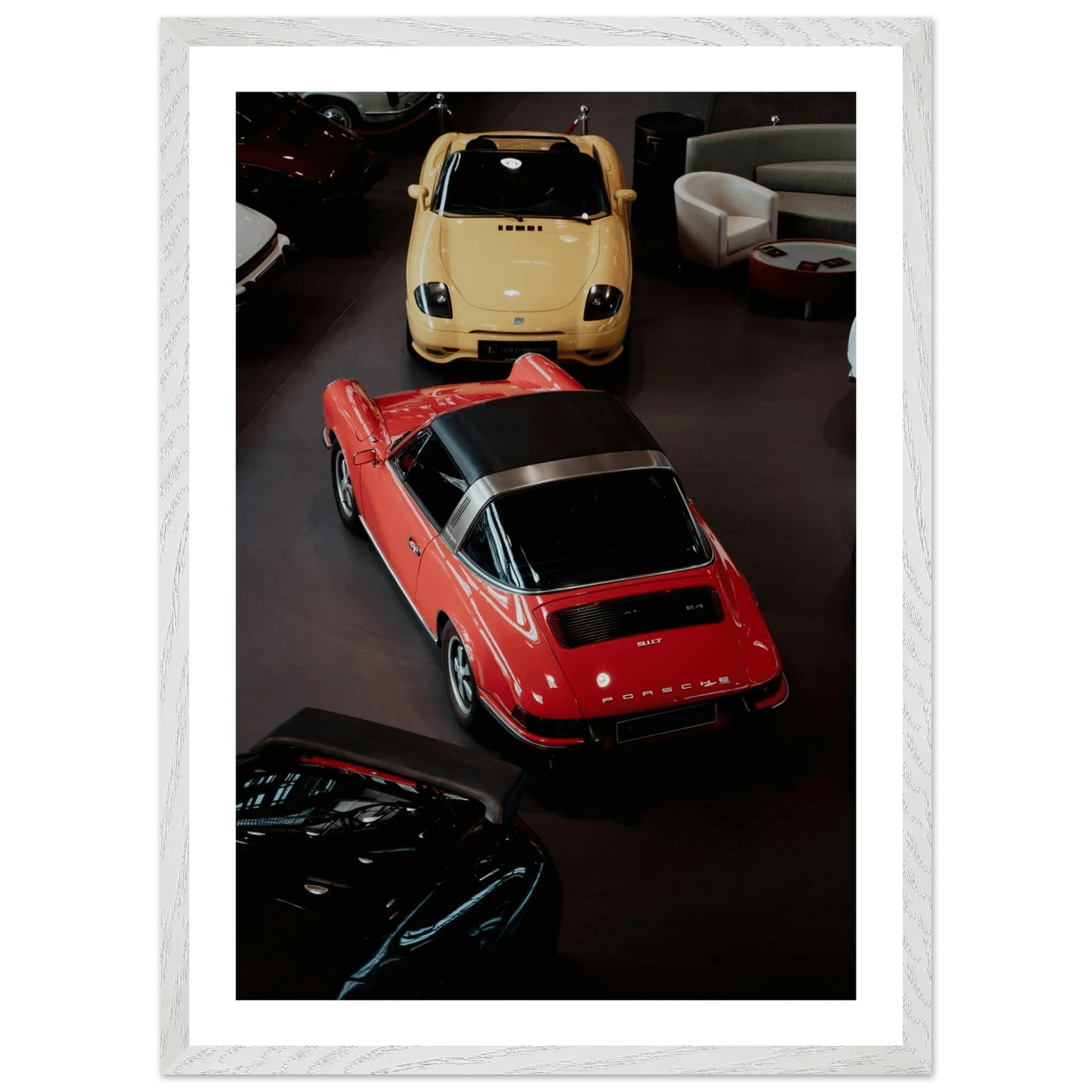 Porsche Collection Photography Wall Art - Luxury Art Canvas