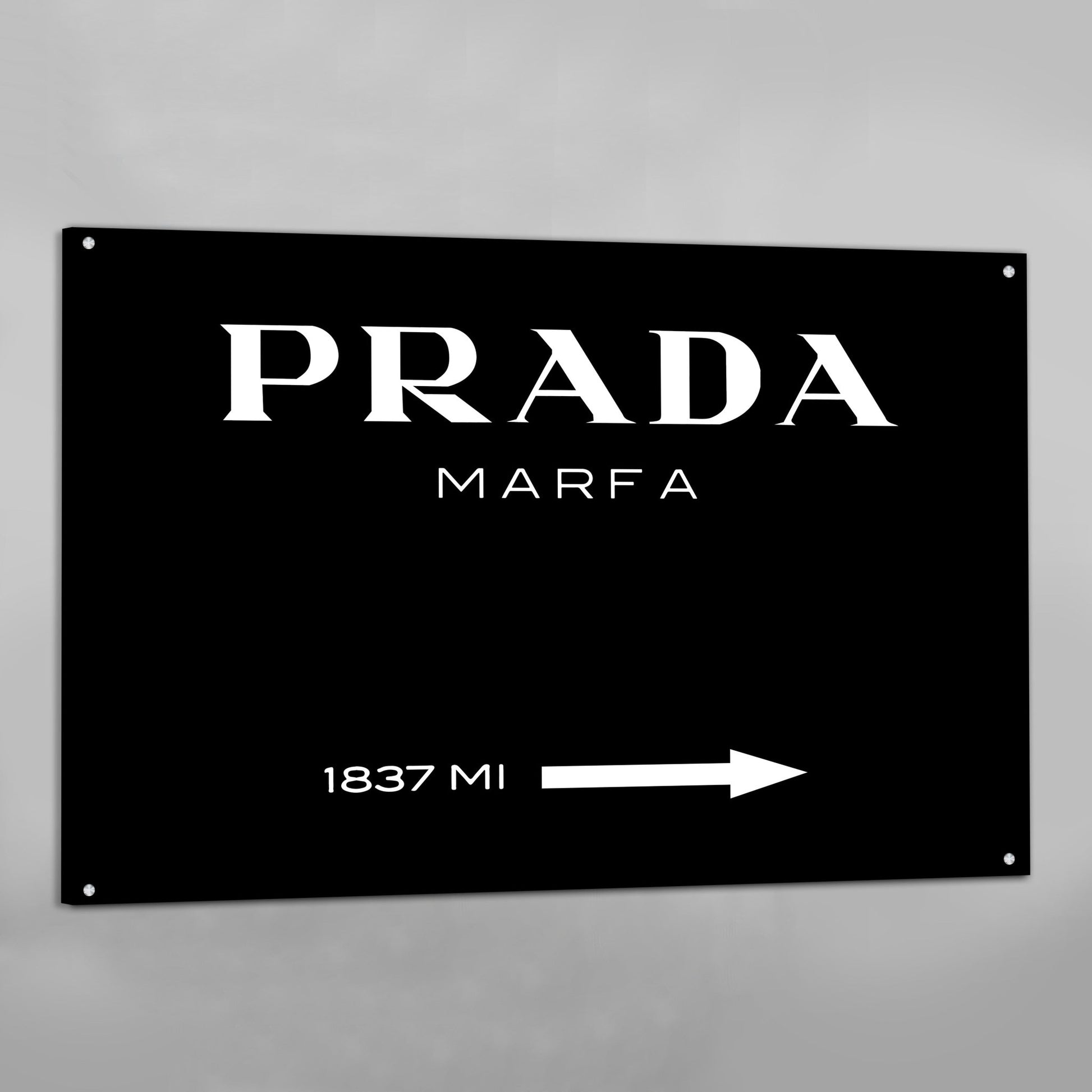 Prada Wall Art - Luxury Art Canvas