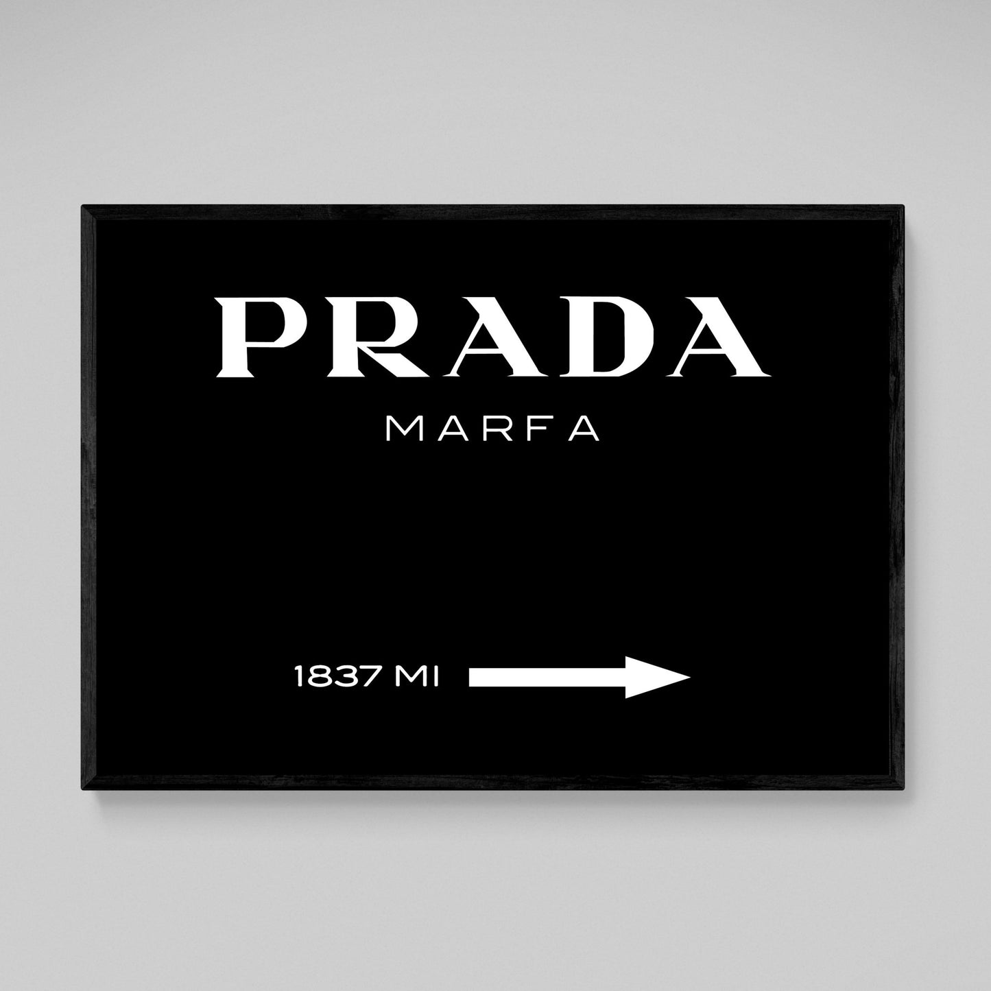 Prada Wall Art - Luxury Art Canvas