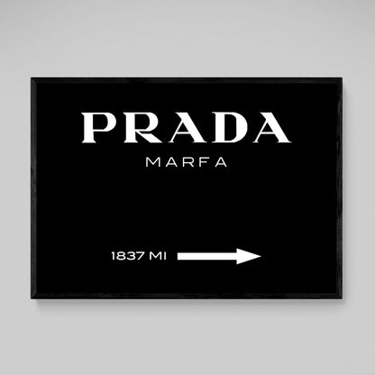 Prada Wall Art - Luxury Art Canvas