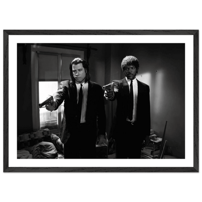 Pulp Fiction Photography Wall Art - Luxury Art Canvas