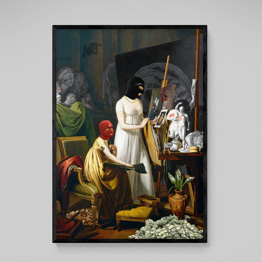 Rebel Artists Wall Art - Luxury Art Canvas