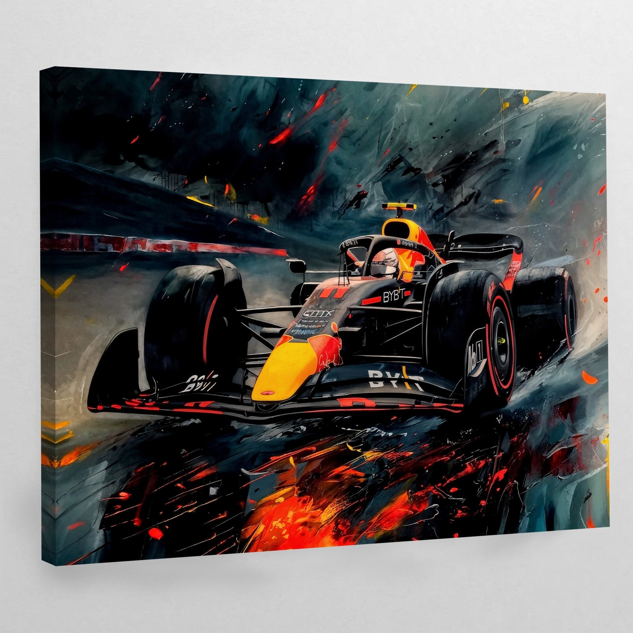 Red Bull F1 Wall Art - Luxury Art Canvas