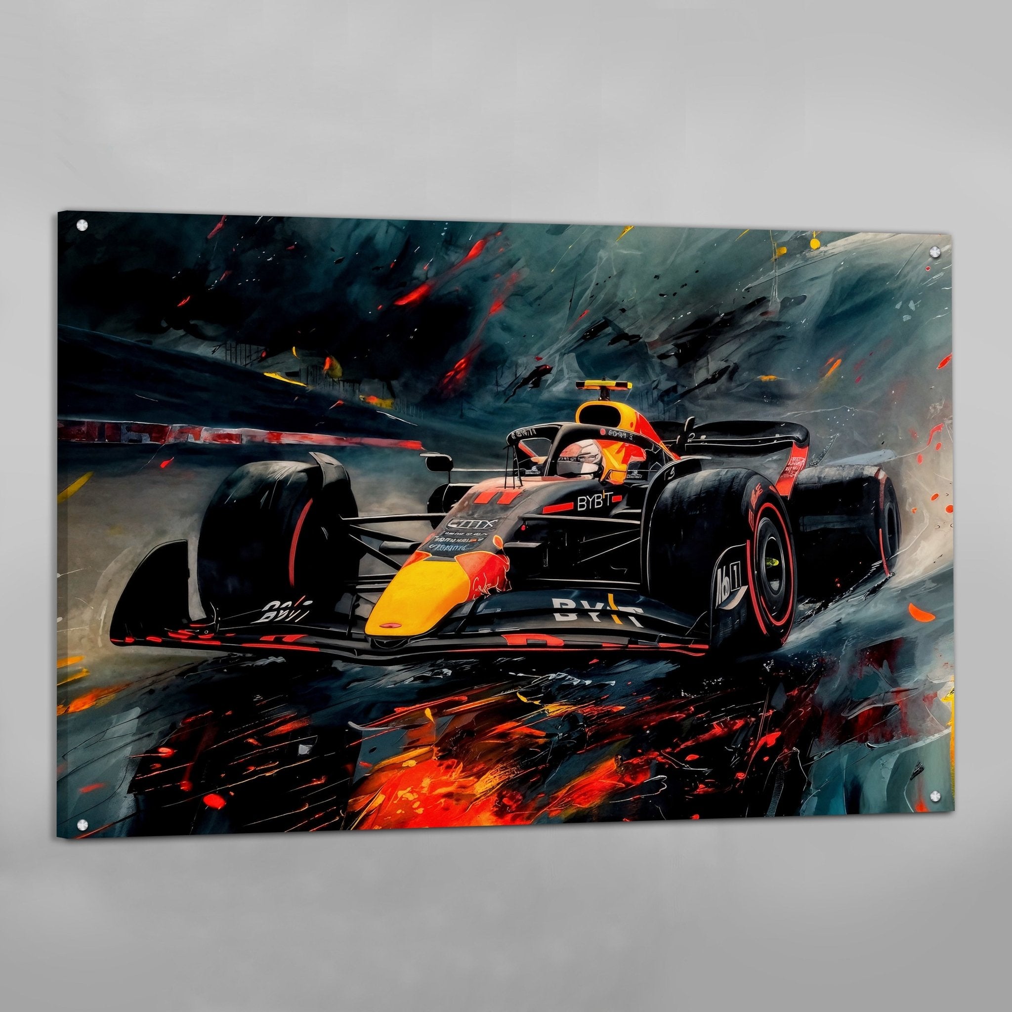 Red Bull F1 Wall Art - Luxury Art Canvas
