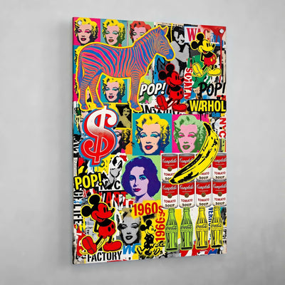 Retro Pop Culture Canvas - Luxury Art Canvas