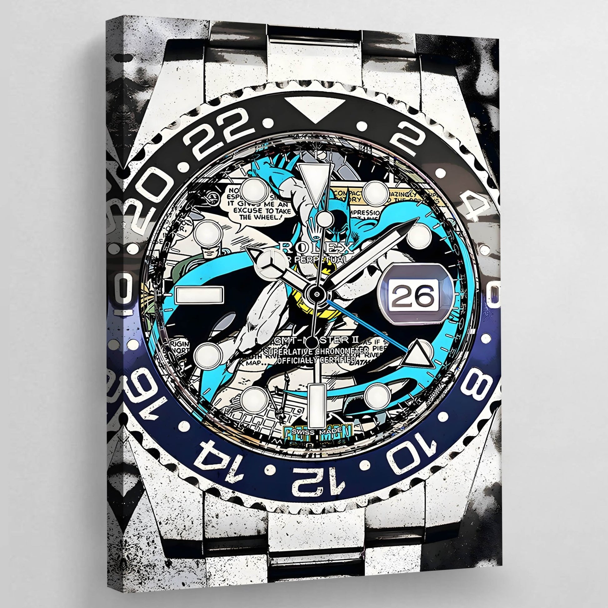 Rolex Watch Poster - Luxury Art Canvas