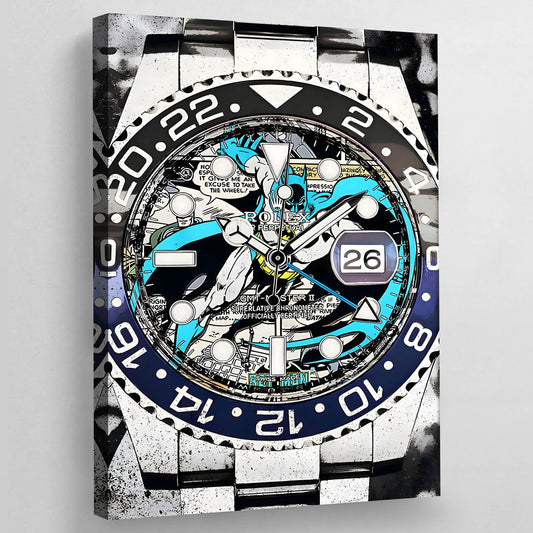 Rolex Watch Poster - Luxury Art Canvas