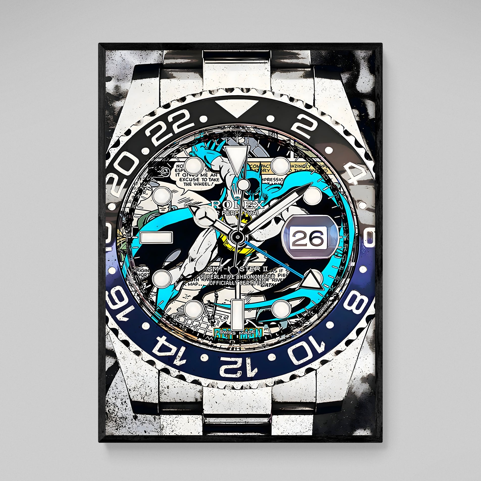 Rolex Watch Poster - Luxury Art Canvas