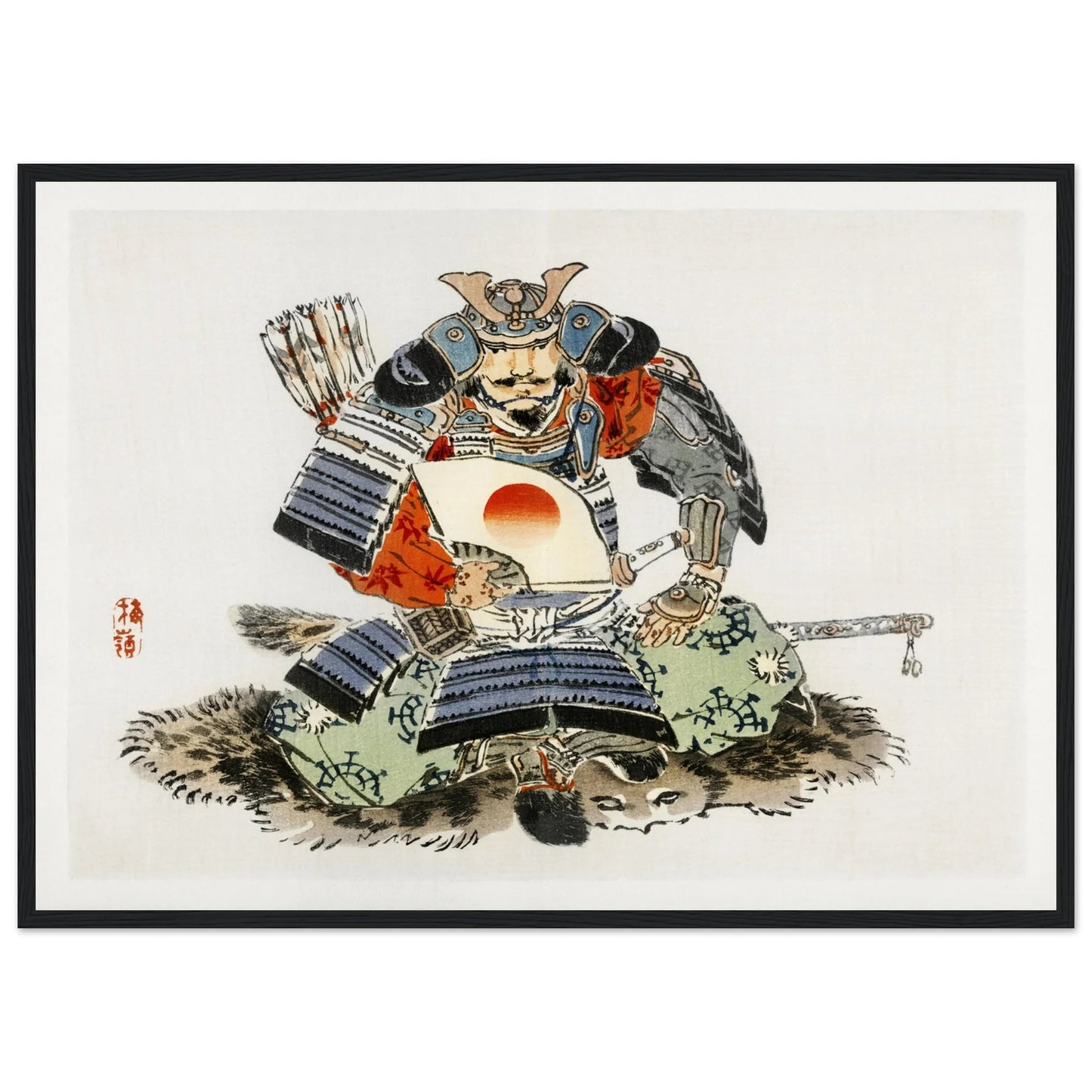 Samurai Wall Art - Luxury Art Canvas