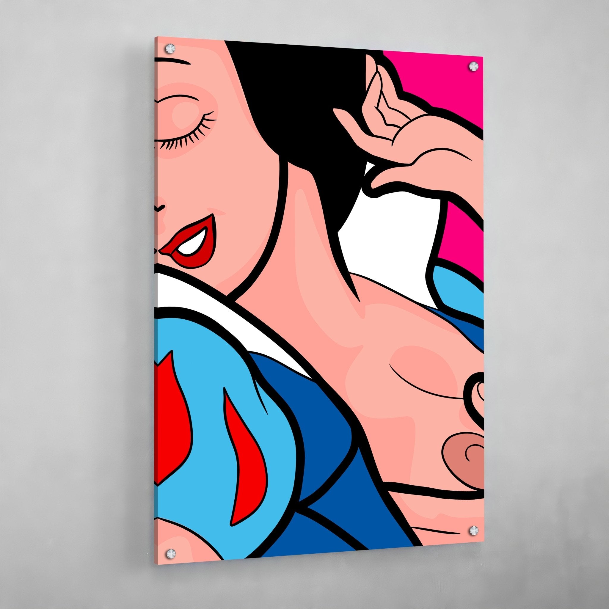 Sensual Woman Wall Art - Luxury Art Canvas