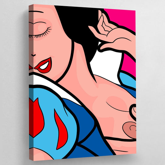 Sensual Woman Wall Art - Luxury Art Canvas
