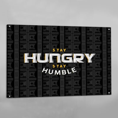 Stay Humble Wall Art - Luxury Art Canvas