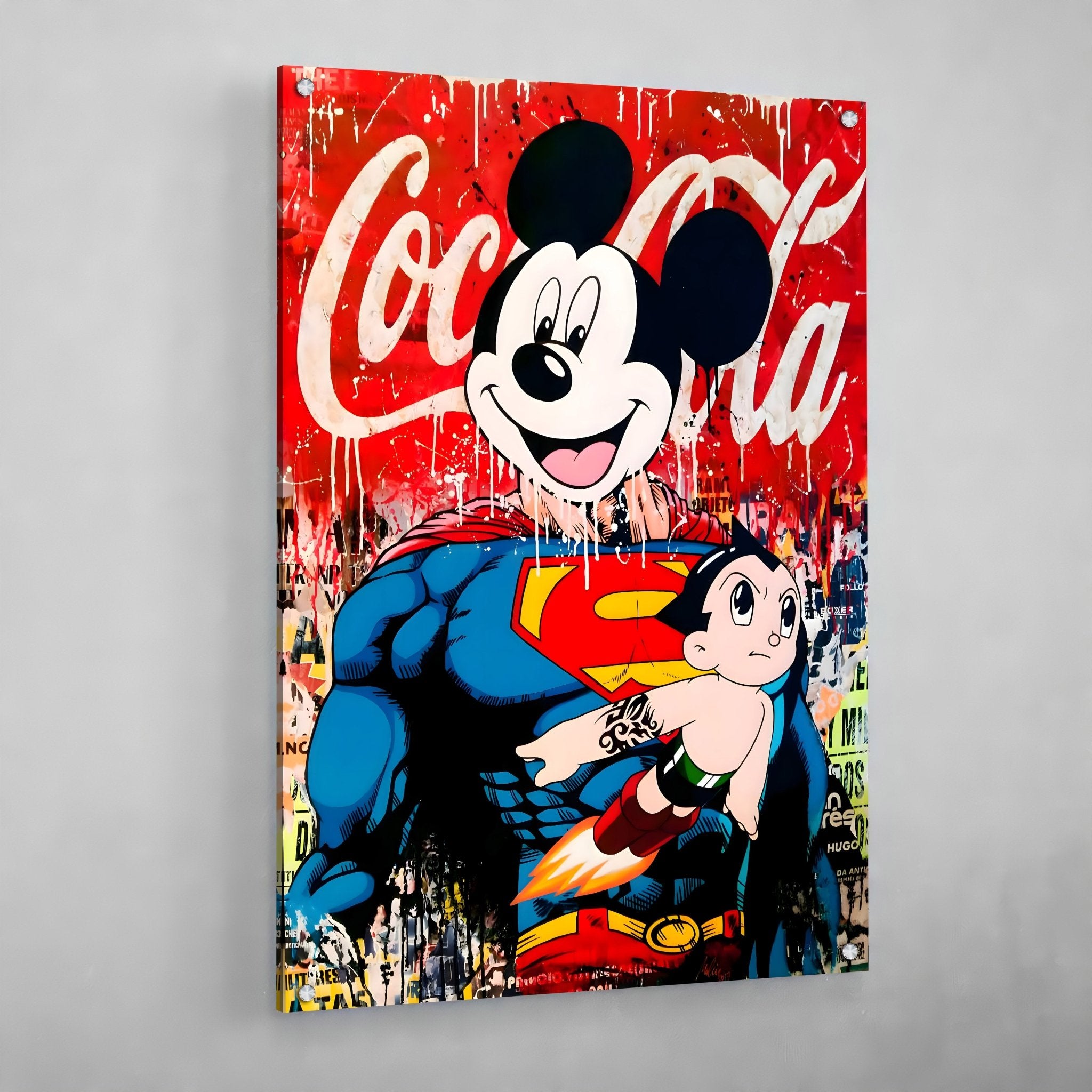 Street Art Pop Culture Wall Art - Luxury Art Canvas