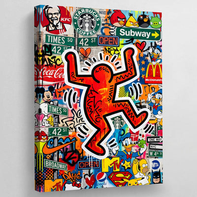Street Culture Pop Art Canvas - Luxury Art Canvas
