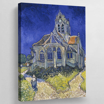 The Church At Auvers Van Gogh Wall Art - Luxury Art Canvas
