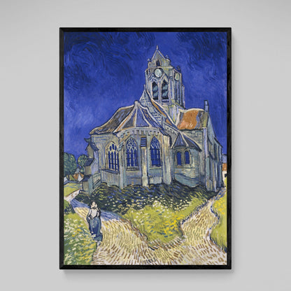 The Church At Auvers Van Gogh Wall Art - Luxury Art Canvas