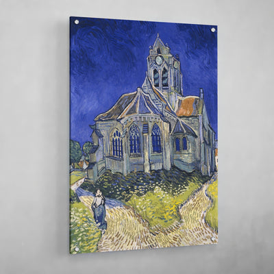 The Church At Auvers Van Gogh Wall Art - Luxury Art Canvas
