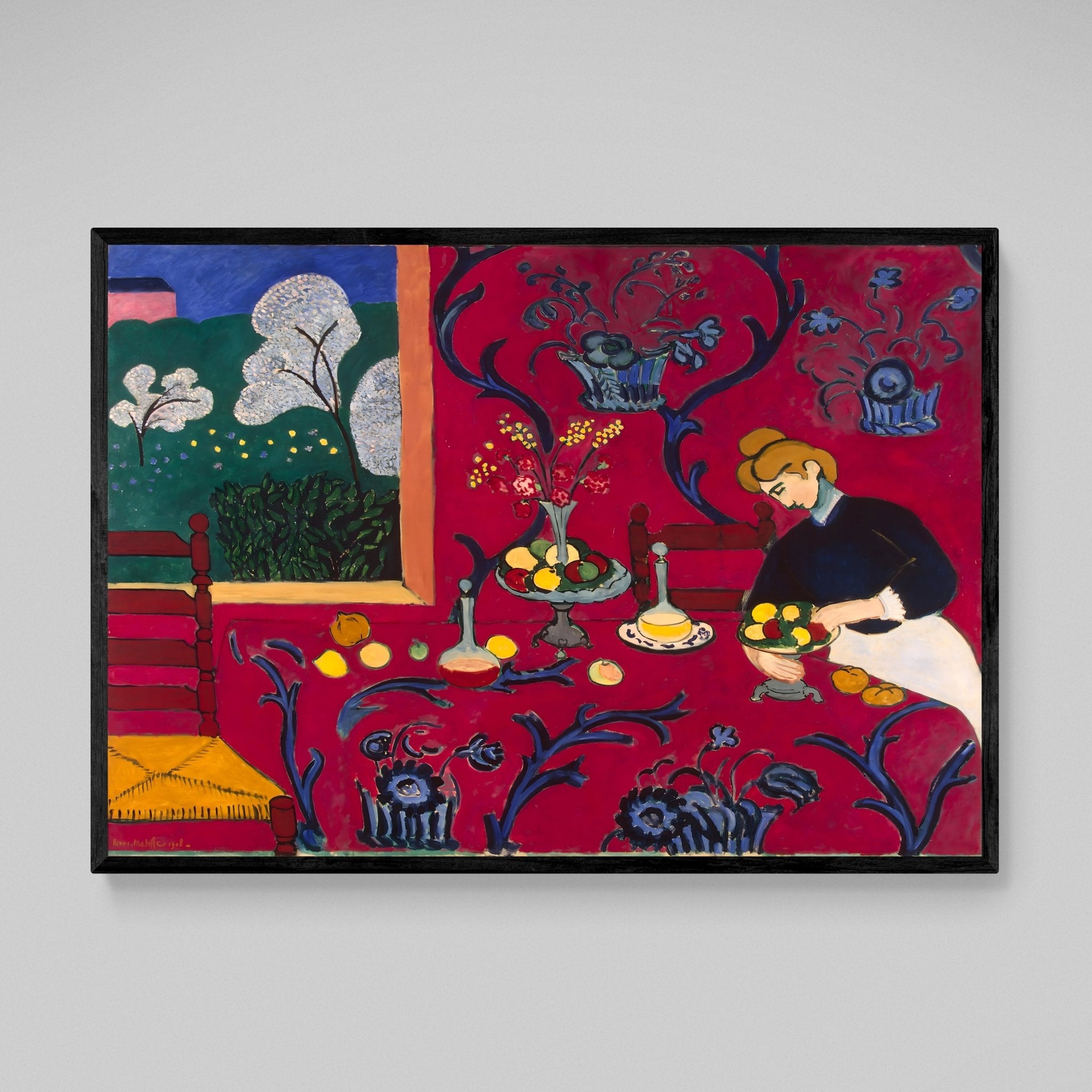 The Dessert Henri Matisse Wall Art - Luxury Art Canvas