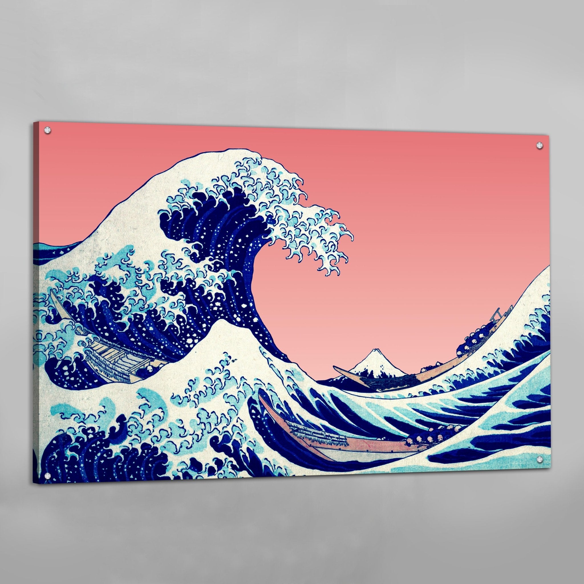 The Great Wave off Kanagawa Modern Wall Art - Luxury Art Canvas