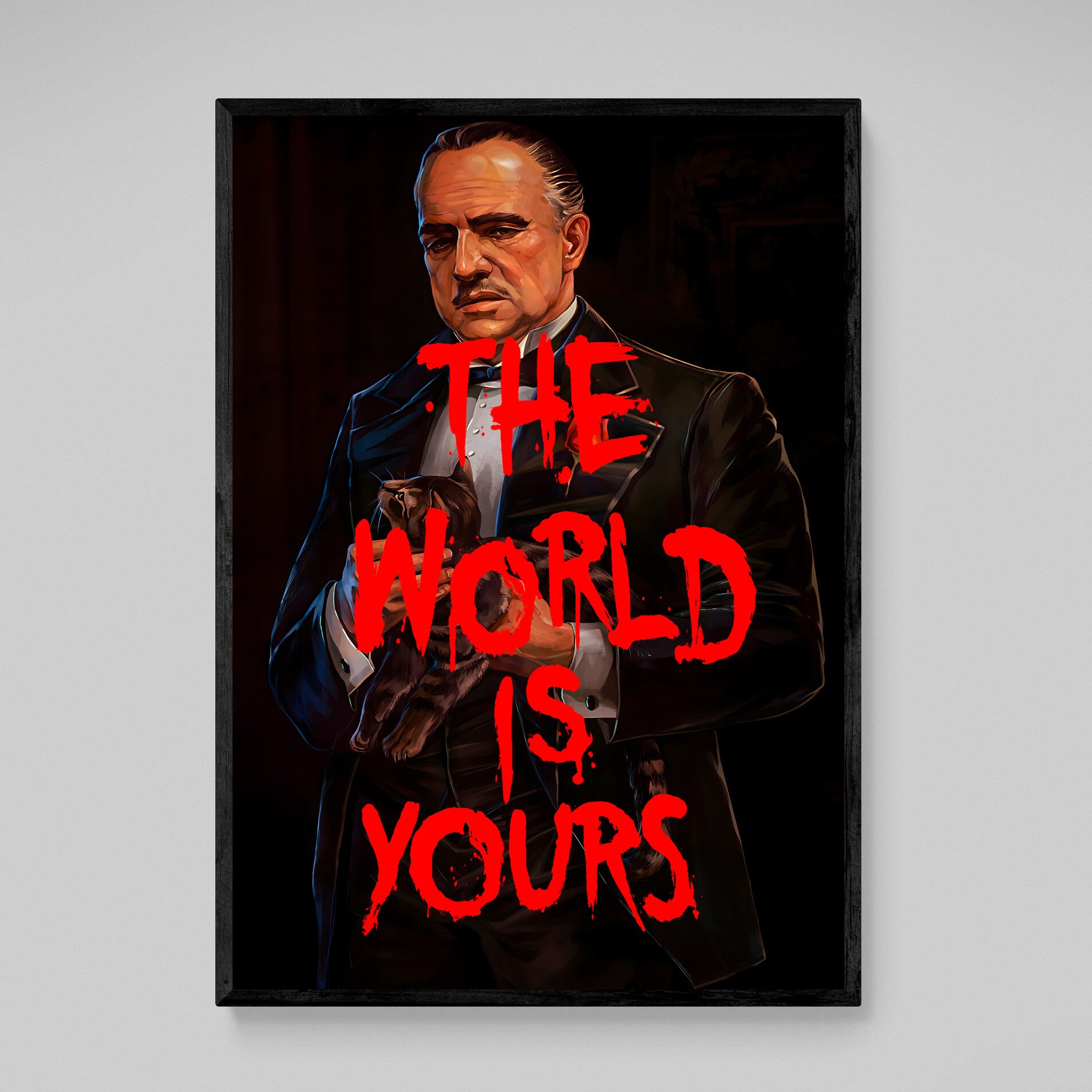 The World Is Yours Godfather Wall Art