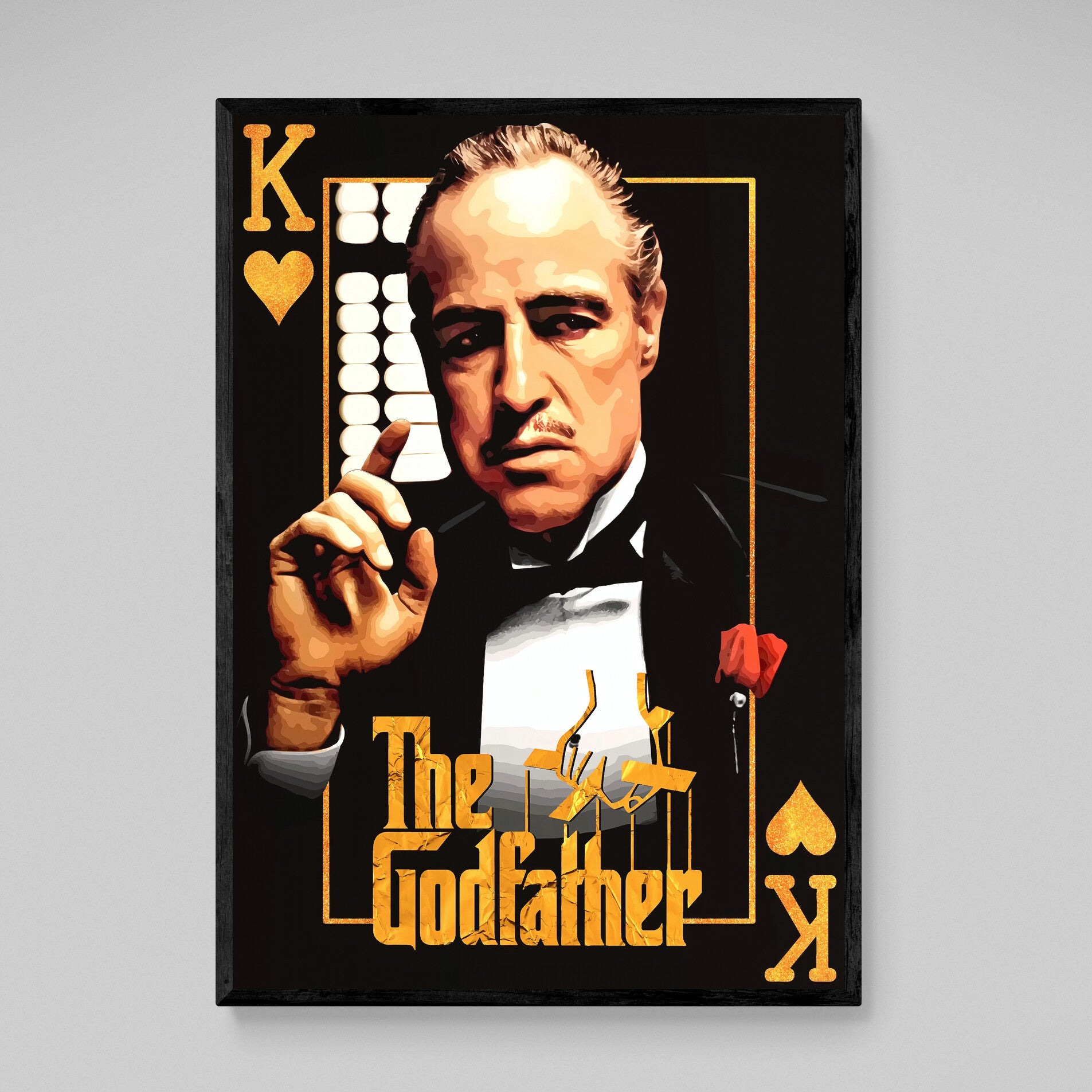 King of Hearts Godfather Wall Art