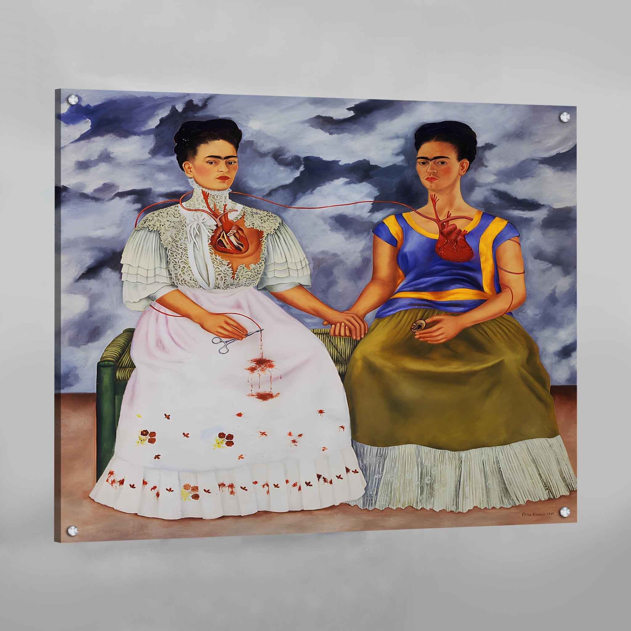 The Two Fridas Wall Art - Luxury Art Canvas