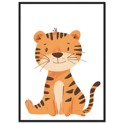 Tiger Kids Wall Art - Luxury Art Canvas