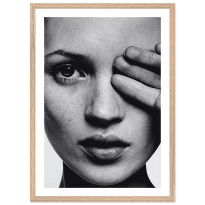 Timeless Beauty Black and White Wall Art - Luxury Art Canvas
