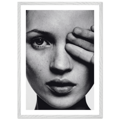 Timeless Beauty Black and White Wall Art - Luxury Art Canvas