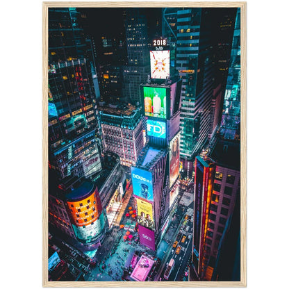 Times Square at Night Wall Art - Luxury Art Canvas