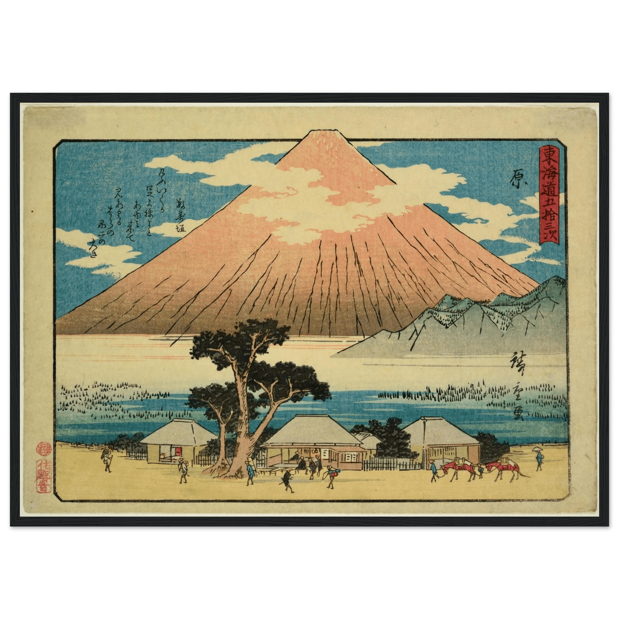 Traditional Mount Fuji Japanese Canvas - Luxury Art Canvas
