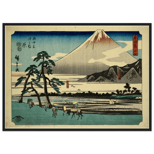 Traditional Mount Fuji Japanese Wall Art - Luxury Art Canvas