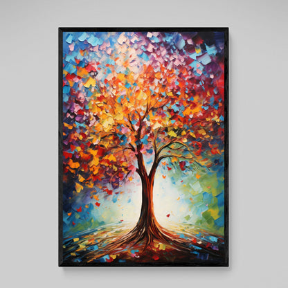Tree Of Life Abstract Wall Art - Luxury Art Canvas