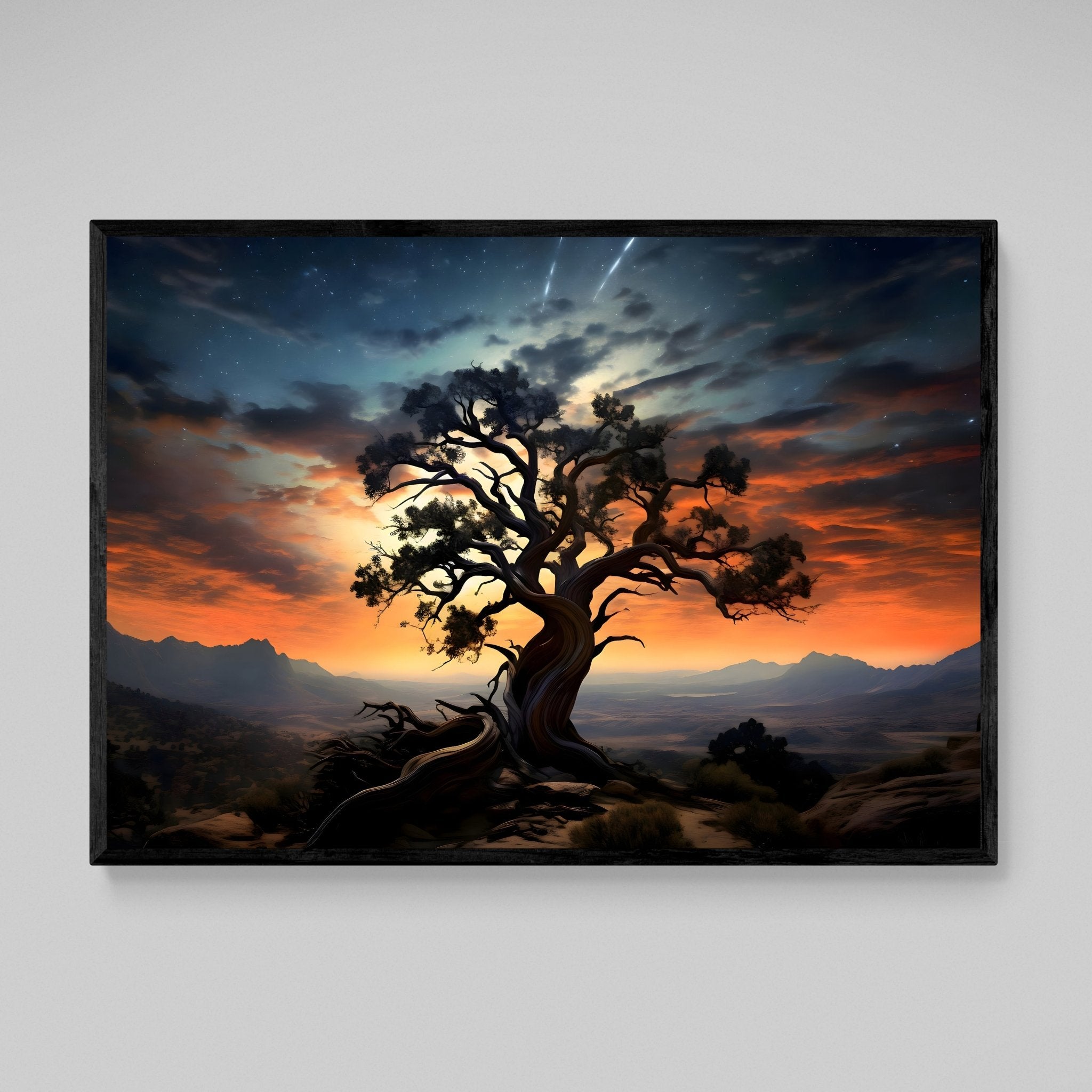 Tree Of Life Framed Wall Art - Luxury Art Canvas
