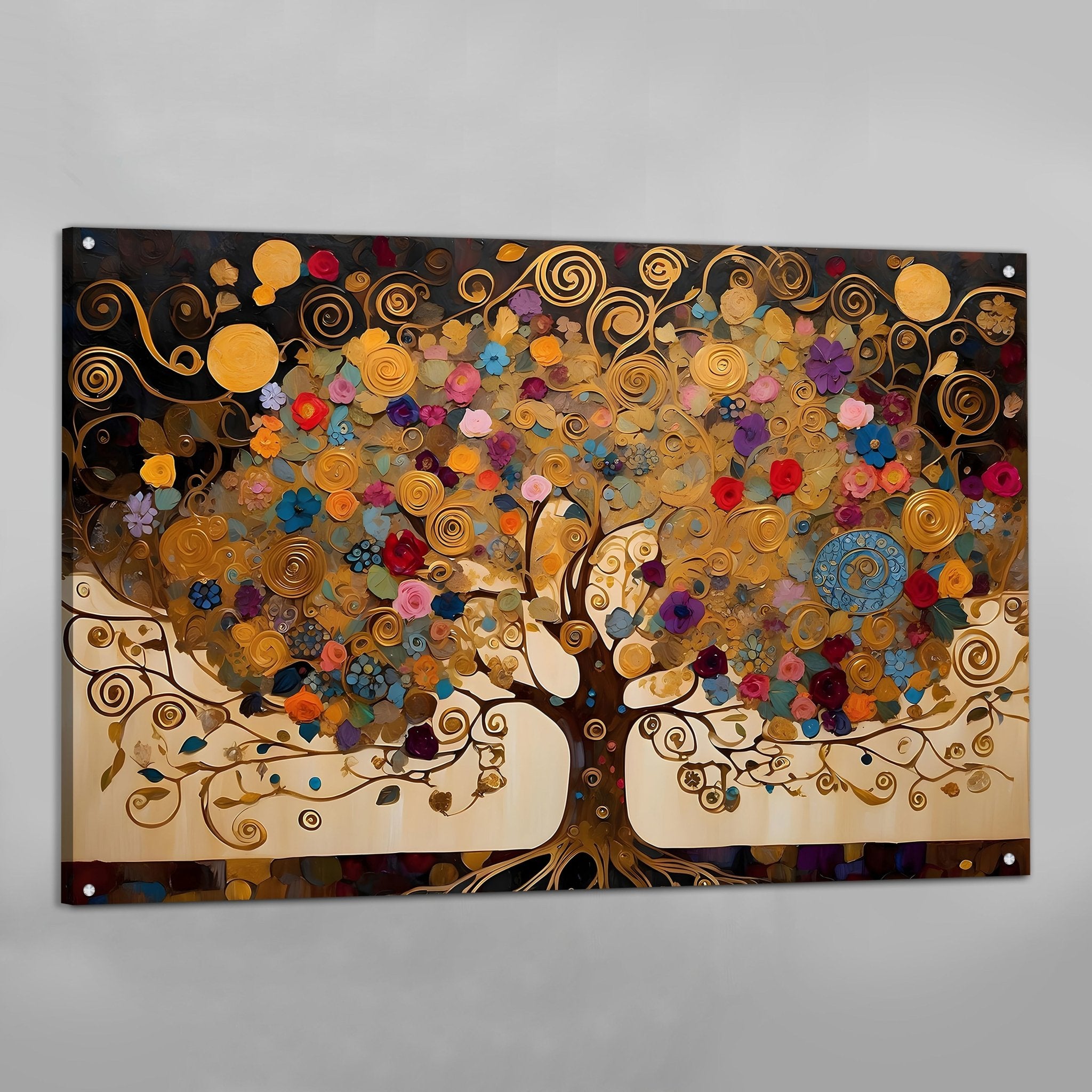 Tree Of Life Wall Art - Luxury Art Canvas