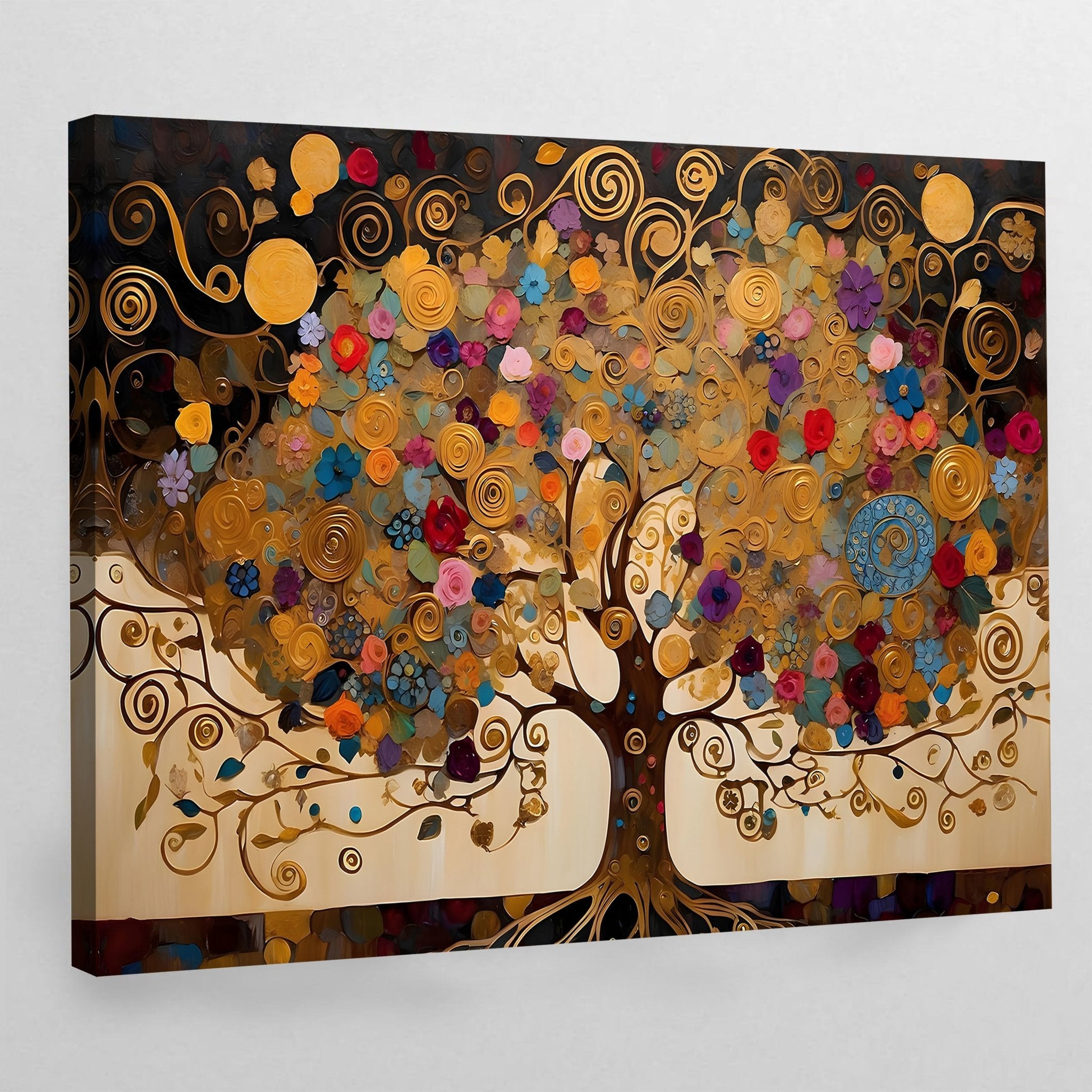 Tree Of Life Wall Art - Luxury Art Canvas