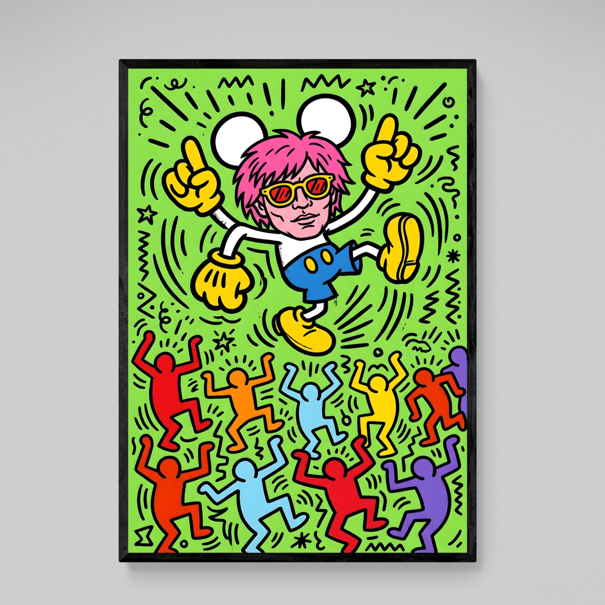 Urban Dance Pop Art Canvas - Luxury Art Canvas