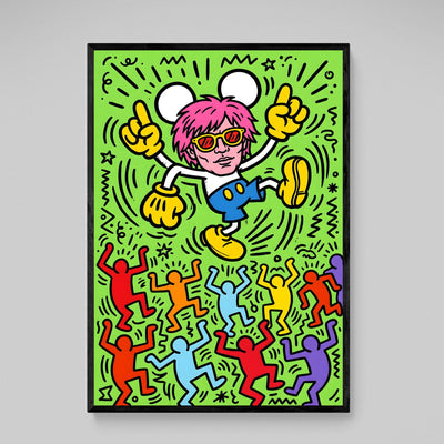 Urban Dance Pop Art Canvas - Luxury Art Canvas